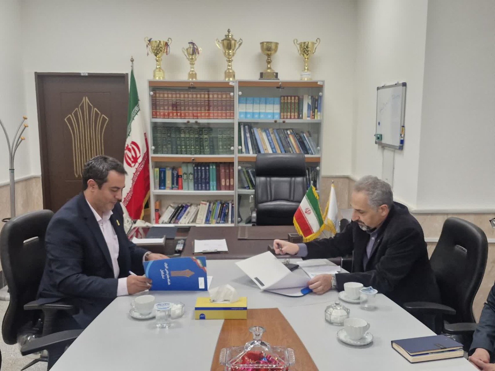 تفاهمنامه همکاری میان دانشگاه جامع علمی کاربردی استان اردبیل و انجمن مدیریت سبز ایران